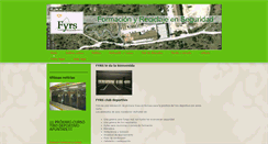 Desktop Screenshot of fyrs.org